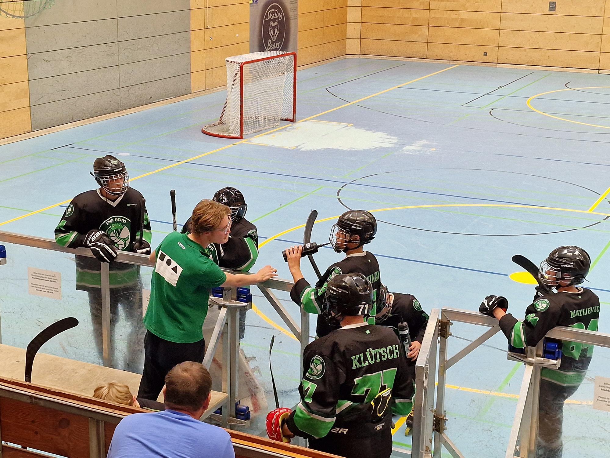 Vipers Jugend entführt Punkte bei den Skating Bears Crefeld