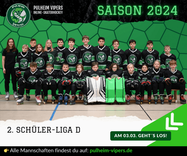 Die Schüler 1 der Vipers in der Saison 2024…