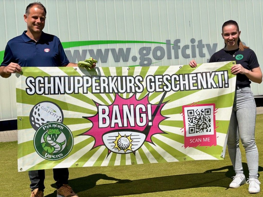 **GolfCity ist neuer Vipers-Sponsor**